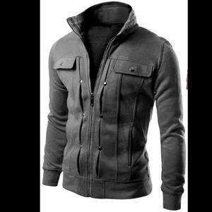 New Grey Multi Button jacket Cardigan